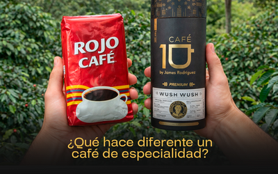 ¿Qué hace diferente a un café de especialidad?