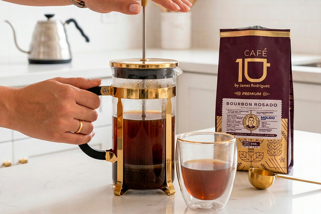 café especialidad james Rodríguez