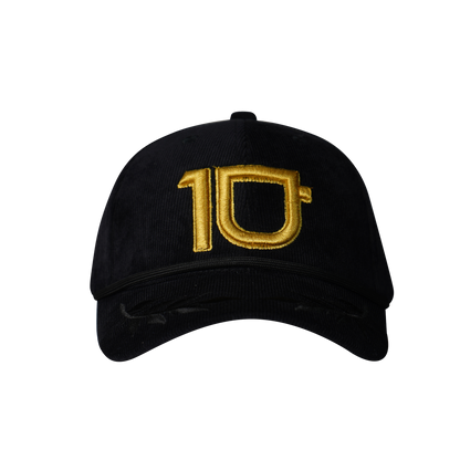 Gorra 10 Gold Black 10 Coffee By James Rodríguez