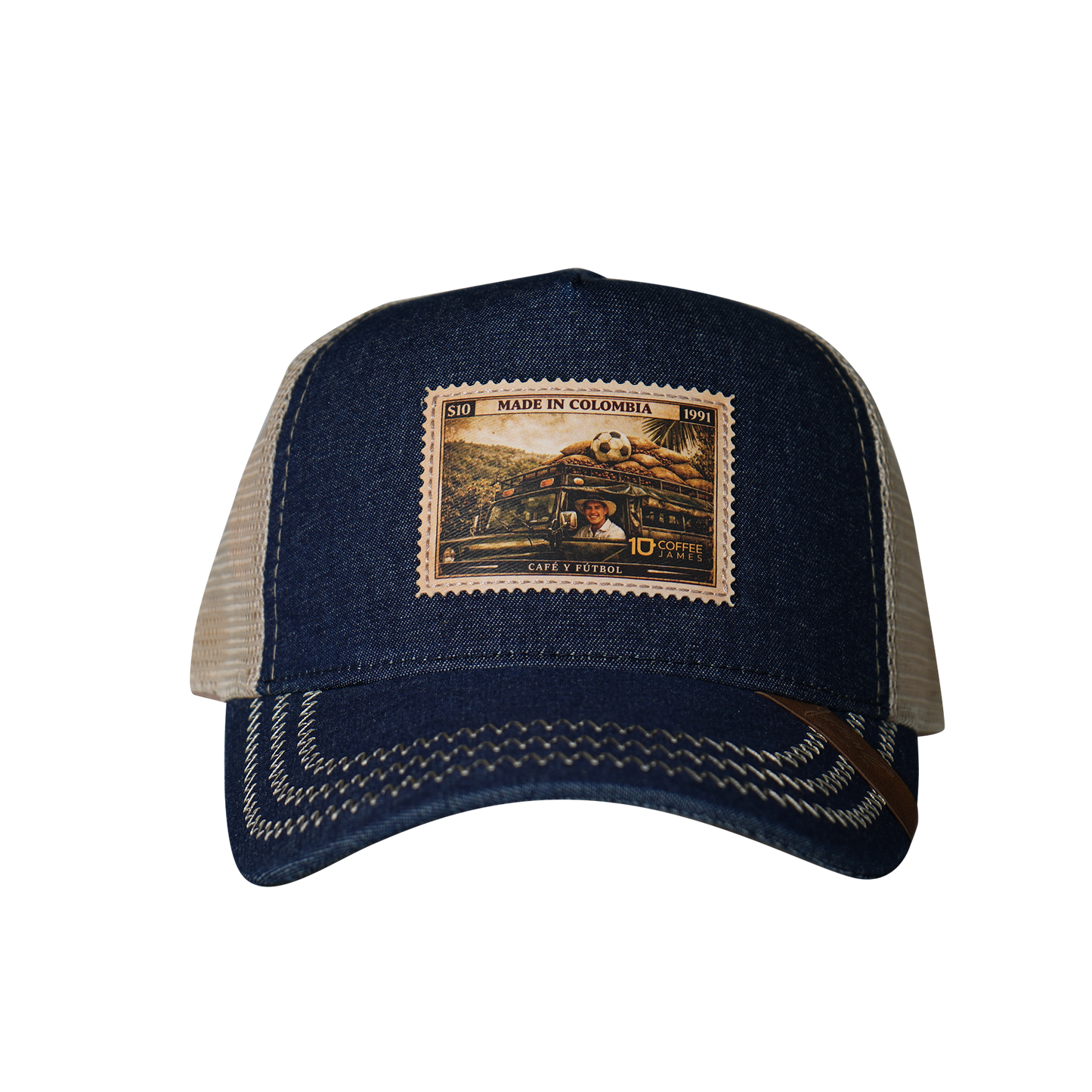 Gorra 10 Gold Retro Jean by James Rodríguez