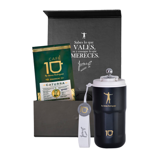 Caja Regalo 10 Café - Termo  y Café de especialidad caturra